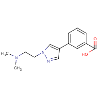 CAS: 1206969-78-9 | OR322741 | 3-(1-(2-(Dimethylamino)ethyl)-1H-pyrazol-4-yl)benzoic acid