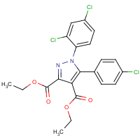 CAS: 1206970-22-0 | OR322755 | 5-(4-Chloro-phenyl)-1-(2,4-dichloro-phenyl)-1H-pyrazole-3,4-dicarboxylic acid diethyl ester