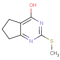 CAS: 3087-14-7 | OR322757 | 6,7-Dihydro-2-(methylthio)-5H-cyclopenta[d]pyrimidin-4-ol