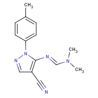 CAS:78972-84-6 | OR32276 | (E)-N'-[4-Cyano-1-(4-methylphenyl)-1H-pyrazol-5-yl]-N,N-dimethylmethanimidamide