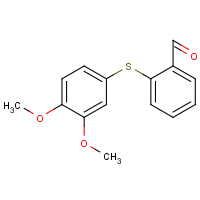 CAS:128958-86-1 | OR322761 | 2-(3,4-Dimethoxyphenylthio)benzaldehyde
