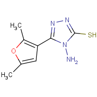 CAS: 1152598-40-7 | OR322767 | 4-Amino-5-(2,5-dimethyl-furan-3-yl)-4H-[1,2,4]triazole-3-thiol
