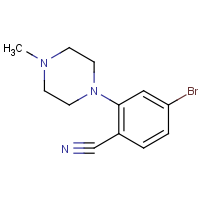CAS: 1206969-07-4 | OR322769 | 4-Bromo-2-(4-methylpiperazin-1-yl)benzonitrile
