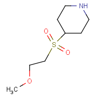 CAS:1206969-48-3 | OR322814 | 4-(2-Methoxyethylsulfonyl)piperidine