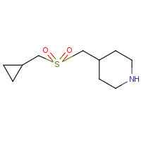 CAS: 1160245-63-5 | OR322818 | 4-((Cyclopropylmethylsulfonyl)methyl)piperidine