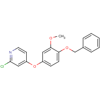 CAS: 1206970-43-5 | OR322822 | 4-(4-(Benzyloxy)-3-methoxyphenoxy)-2-chloropyridine