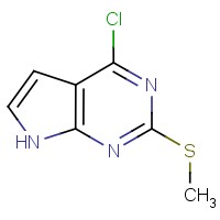 CAS:57564-94-0 | OR322823 | 4-Chloro-2-(methylthio)-7h-pyrrolo[2,3-d]pyrimidine