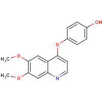 CAS: 347405-65-6 | OR322850 | 4-(6,7-Dimethoxyquinolin-4-yloxy)phenol