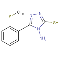 CAS: 1003849-87-3 | OR322852 | 4-Amino-5-(2-methylsulfanyl-phenyl)-4H-[1,2,4]triazole-3-thiol