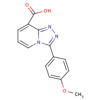 CAS:1082166-39-9 | OR322890 | 3-(4-Methoxyphenyl)-[1,2,4]triazolo[4,3-a]pyridine-8-carboxylic acid