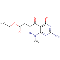 CAS: 67873-35-2 | OR322894 | Ethyl 2-(7-amino-1,4-dihydro-5-hydroxy-1-mEthyl-4-oxopyrimido[4,5-c]pyridazin-3-yl)acetate