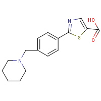 CAS: 1206969-53-0 | OR322957 | 2-(4-((Piperidin-1-yl)methyl)phenyl)thiazole-5-carboxylic acid