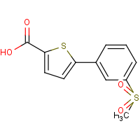 CAS: 1242241-00-4 | OR323009 | 5-(3-(Methylsulfonyl)phenyl)thiophene-2-carboxylic acid