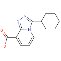CAS:1206970-35-5 | OR323035 | 3-Cyclohexyl-[1,2,4]triazolo[4,3-a]pyridine-8-carboxylic acid