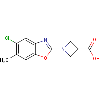 CAS:1206970-04-8 | OR323039 | 1-(5-Chloro-6-methylbenzo[d]oxazol-2-yl)azetidine-3-carboxylic acid