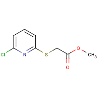CAS:1258652-80-0 | OR323046 | Methyl 2-(6-chloropyridin-2-ylthio)acetate