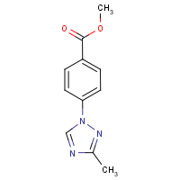 CAS: 1309460-28-3 | OR323057 | Methyl 4-(3-Methyl-1H-1,2,4-triazol-1-yl)benzoate