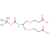 CAS: 1398044-54-6 | OR323079 | 2-(t-Butoxycarbonylamido)-1,3-bis (carboxylethoxy)propane