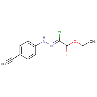 CAS:1207062-37-0 | OR323084 | 2-Chloro-2-(4'-ethynylphenylhydrazono)acetic acid ethyl ester