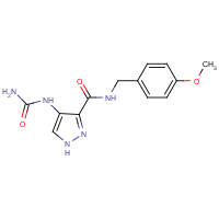 CAS: 1258652-65-1 | OR323090 | 1-(3-(4-Methoxybenzylcarbamoyl)-1H-pyrazol-4-yl)urea