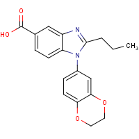 CAS: 942289-81-8 | OR323099 | 1-(2,3-Dihydrobenzo[b][1,4]dioxin-6-yl)-2-propyl-1H-benzo[d]imidazole-5-carboxylic acid