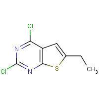 CAS: 87478-74-8 | OR323125 | 2,4-Dichloro-6-ethylthieno[2,3-d]pyrimidine