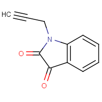 CAS: 4290-87-3 | OR32315 | 1-(Prop-2-yn-1-yl)-2,3-dihydro-1H-indole-2,3-dione