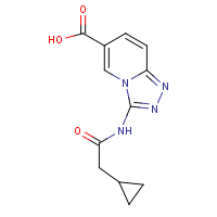 CAS: 1206970-32-2 | OR323172 | 3-(2-Cyclopropylacetamido)-[1,2,4]triazolo[4,3-a]pyridine-6-carboxylic acid