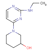 CAS: 1206969-94-9 | OR323217 | 1-(2-Ethylamino-pyrimidin-4-yl)-piperidin-3-ol