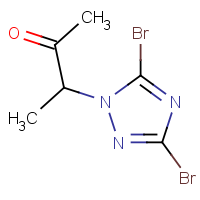 CAS: 320424-38-2 | OR32324 | 3-(3,5-Dibromo-1H-1,2,4-triazol-1-yl)butan-2-one