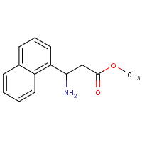 CAS: 188812-33-1 | OR32340 | Methyl 3-amino-3-(naphthalen-1-yl)propanoate