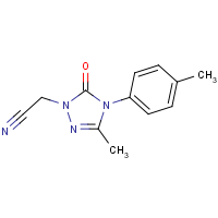 CAS: 860785-01-9 | OR32349 | 2-[3-Methyl-4-(4-methylphenyl)-5-oxo-4,5-dihydro-1H-1,2,4-triazol-1-yl]acetonitrile