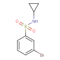 CAS: 876694-43-8 | OR3235 | 3-Bromo-N-cyclopropylbenzenesulphonamide
