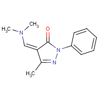 CAS:65644-13-5 | OR32370 | (4Z)-4-[(Dimethylamino)methylidene]-3-methyl-1-phenyl-4,5-dihydro-1H-pyrazol-5-one