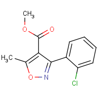 CAS: 4357-94-2 | OR32372 | Methyl 3-(2-chlorophenyl)-5-methyl-1,2-oxazole-4-carboxylate