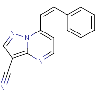 CAS:320417-33-2 | OR32383 | 7-[(Z)-2-Phenylethenyl]pyrazolo[1,5-a]pyrimidine-3-carbonitrile