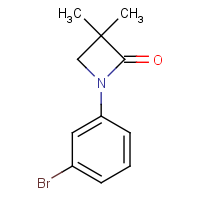 CAS: 338392-04-4 | OR32427 | 1-(3-Bromophenyl)-3,3-dimethylazetidin-2-one