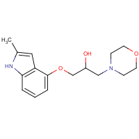 CAS: 338392-10-2 | OR32431 | 1-[(2-Methyl-1H-indol-4-yl)oxy]-3-(morpholin-4-yl)propan-2-ol
