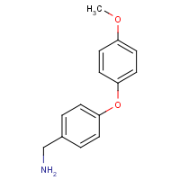 CAS: 477868-65-8 | OR32439 | [4-(4-Methoxyphenoxy)phenyl]methanamine
