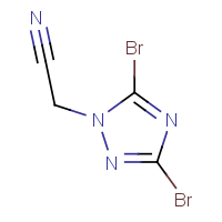 CAS: 477869-83-3 | OR32444 | 2-(3,5-Dibromo-1H-1,2,4-triazol-1-yl)acetonitrile