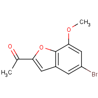 CAS:150612-66-1 | OR32454 | 1-(5-Bromo-7-methoxy-1-benzofuran-2-yl)ethan-1-one