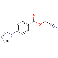 CAS:439095-55-3 | OR32481 | Cyanomethyl 4-(1H-pyrrol-1-yl)benzoate