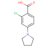 CAS:192513-60-3 | OR32484 | 2-Chloro-4-(pyrrolidin-1-yl)benzoic acid