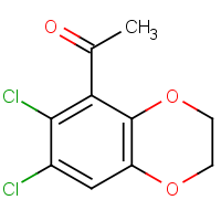 CAS:166816-11-1 | OR32490 | 1-(6,7-Dichloro-2,3-dihydro-1,4-benzodioxin-5-yl)ethan-1-one