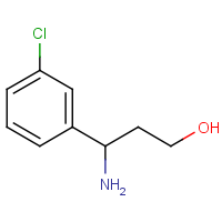 CAS: 68208-25-3 | OR32505 | 3-Amino-3-(3-chlorophenyl)propan-1-ol