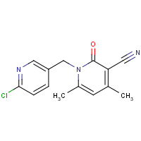 CAS: 861207-79-6 | OR32509 | 1-[(6-Chloropyridin-3-yl)methyl]-4,6-dimethyl-2-oxo-1,2-dihydropyridine-3-carbonitrile