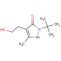 CAS: 861210-08-4 | OR32578 | 2-tert-Butyl-4-(2-hydroxyethyl)-5-methyl-2,3-dihydro-1H-pyrazol-3-one