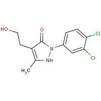 CAS: 861210-29-9 | OR32582 | 2-(3,4-Dichlorophenyl)-4-(2-hydroxyethyl)-5-methyl-2,3-dihydro-1H-pyrazol-3-one