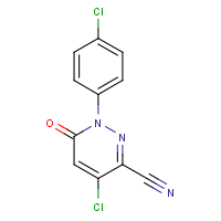 CAS: 338405-10-0 | OR32614 | 4-Chloro-1-(4-chlorophenyl)-6-oxo-1,6-dihydropyridazine-3-carbonitrile