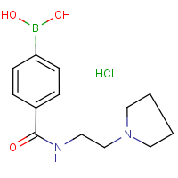 CAS:957060-70-7 | OR3264 | 4-[(2-Pyrrolidin-1-ylethyl)carbamoyl]benzeneboronic acid hydrochloride